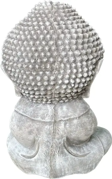 Artikelbild 12 des Artikels “Nima - Sitzender Mönch mit großem Kopf, 30 cm H | Steinguss “
